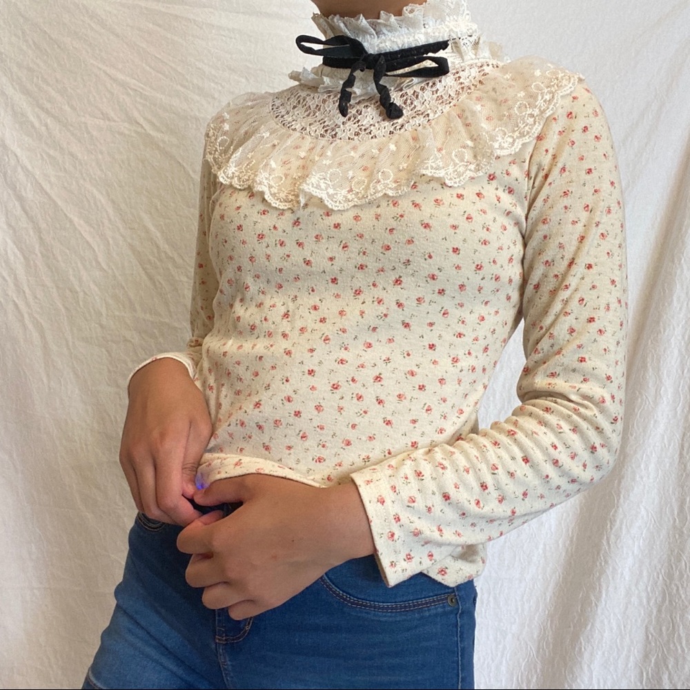 White Lace Blouse